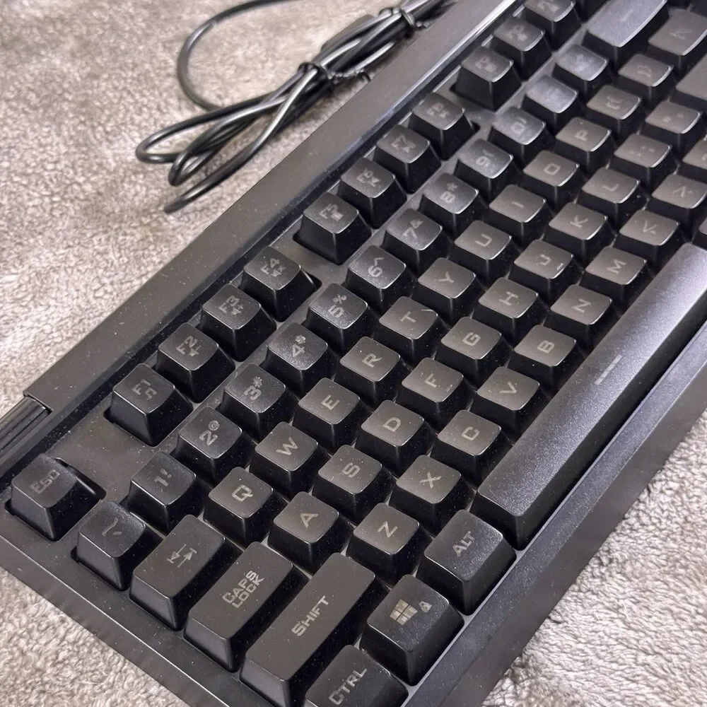 CyberPowerPC NOHI 02 RGB USB Gaming Keyboard Wired 104 Key Full Size Membrane